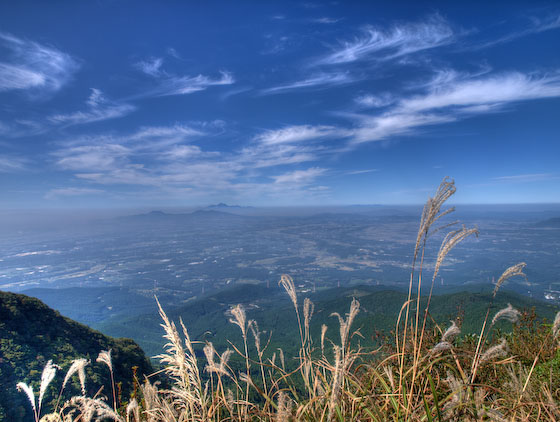 熊本平野 from 鞍岳