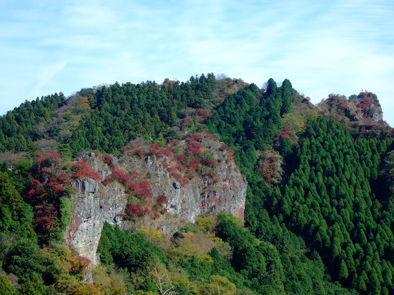 見返り岩より