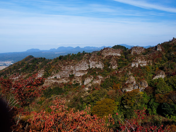 屏風岩 from 無名岩