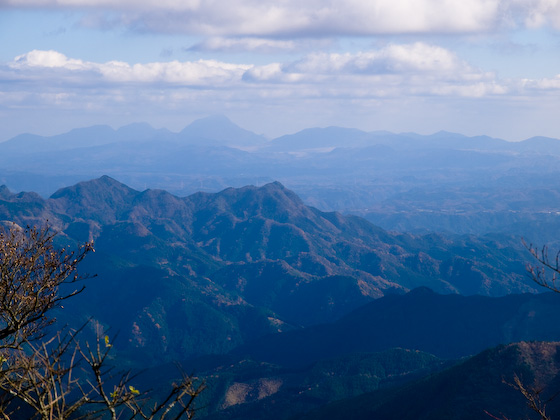 英彦山の山頂より