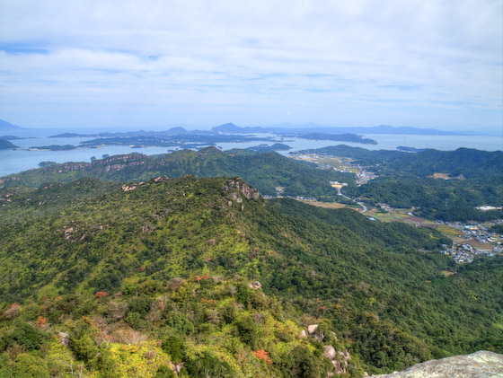 次郎丸から展望 -太郎丸岳-