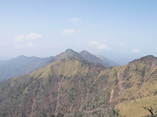 山頂からの風景