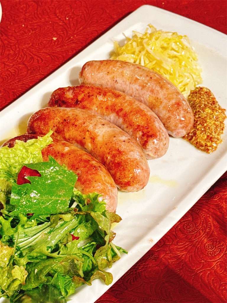 メソン・セルバンテス：料理：腸詰め