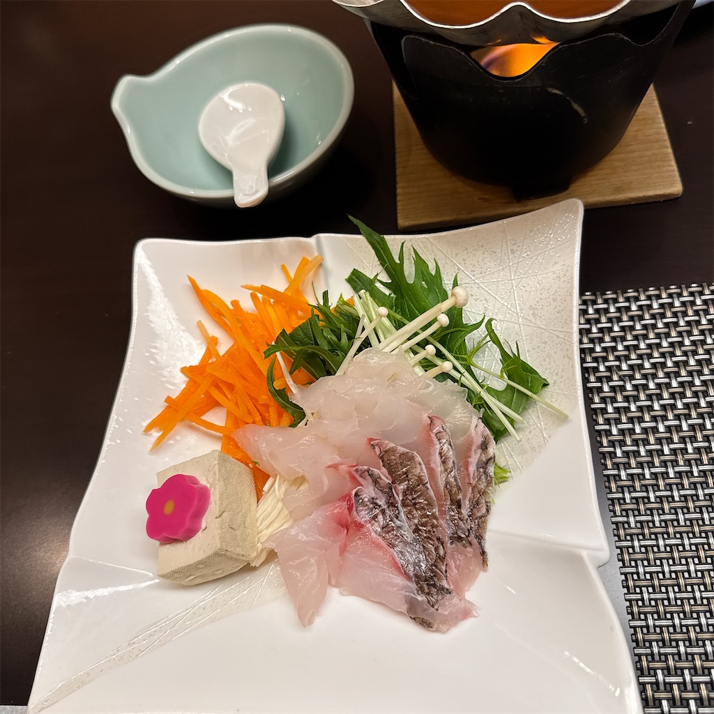 灰屋:鯛しゃぶ