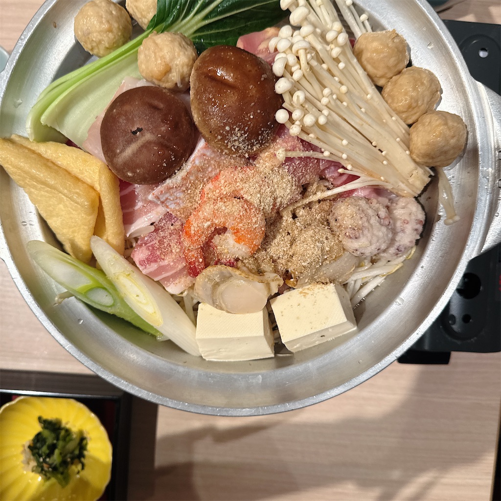 ちゃんこ霧島：ちゃんこ鍋