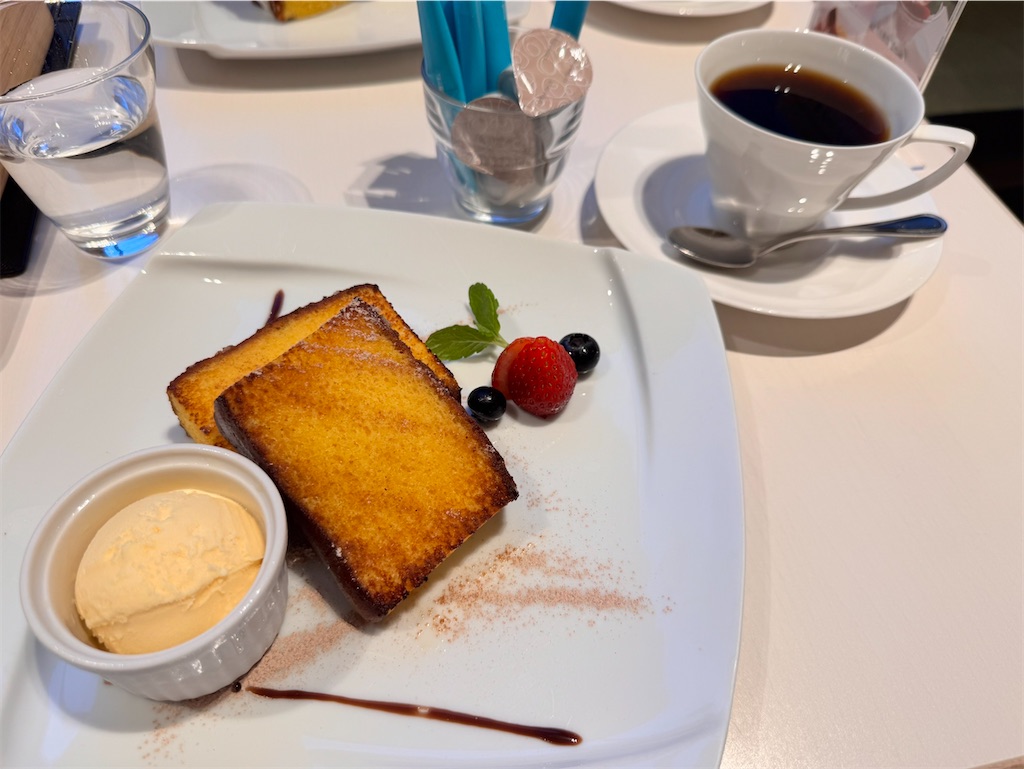 文明堂カフェ:フレンチトースト