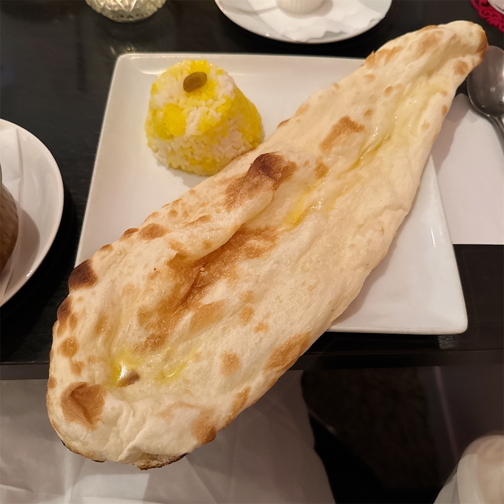 Taj Mahal：ナンとライス