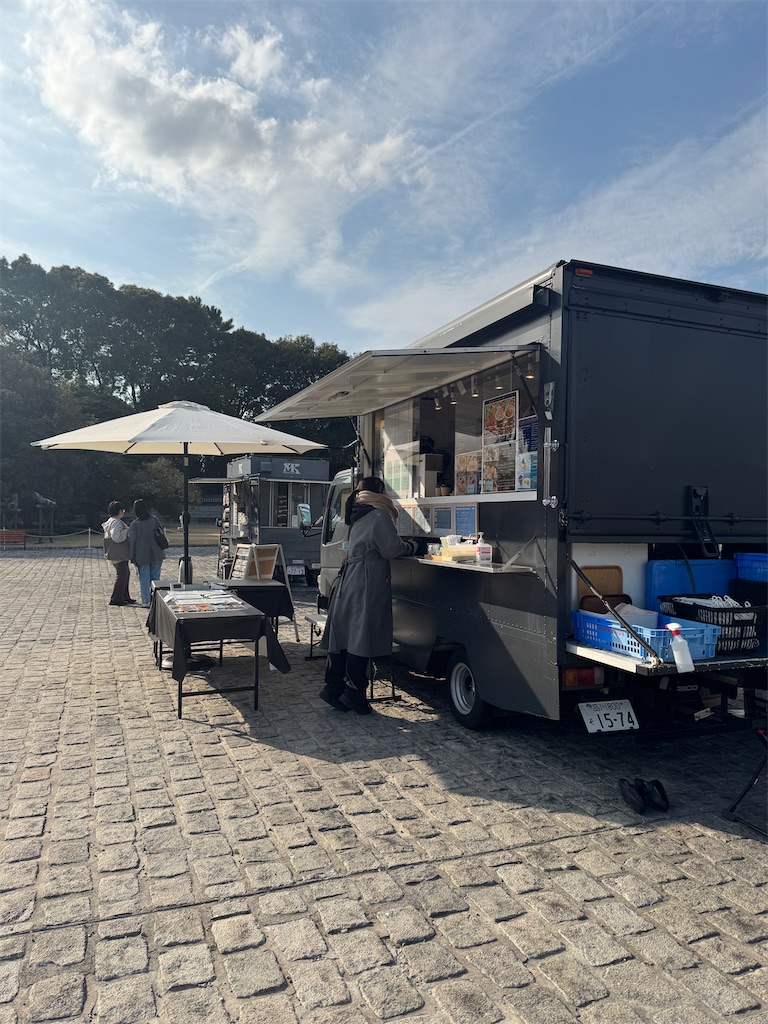 迎賓館赤坂離宮：キッチンカー