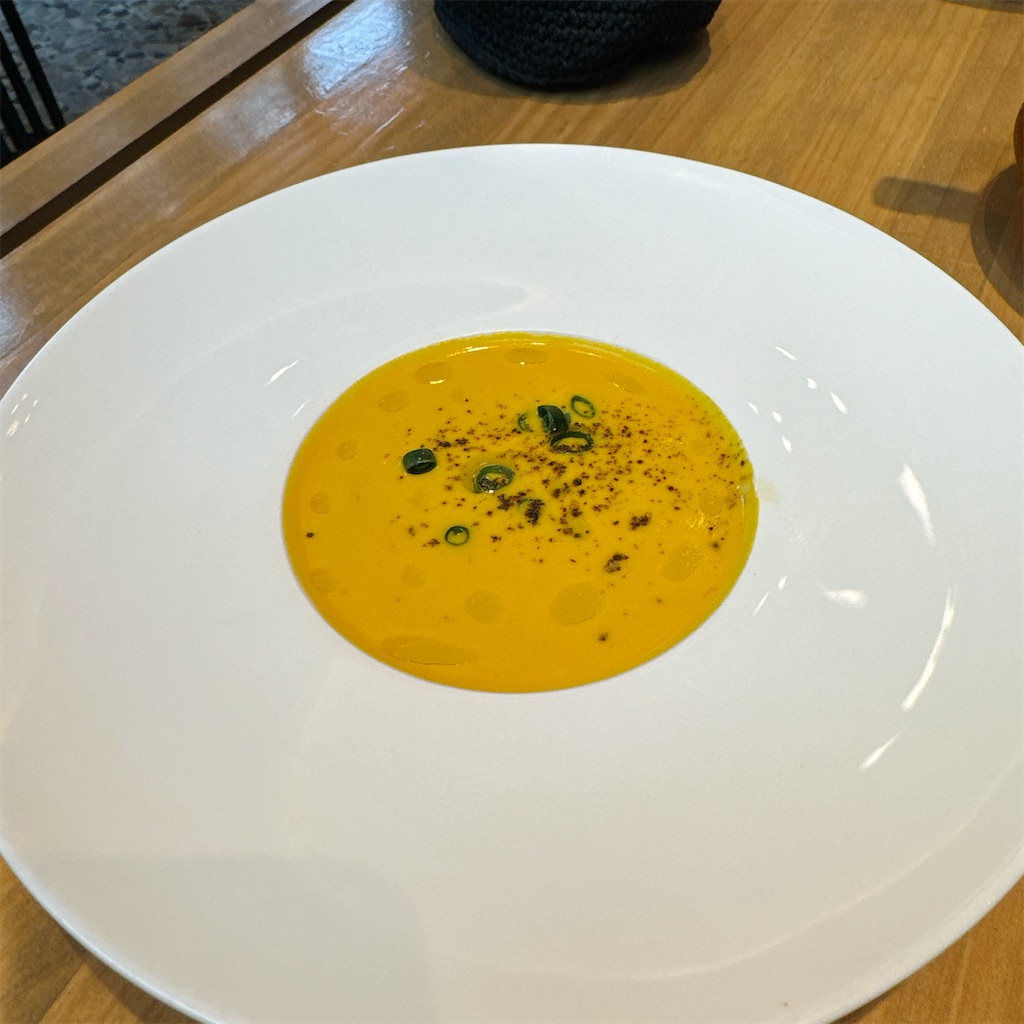 LE PORTIER：ランチスープ（パンプキン）