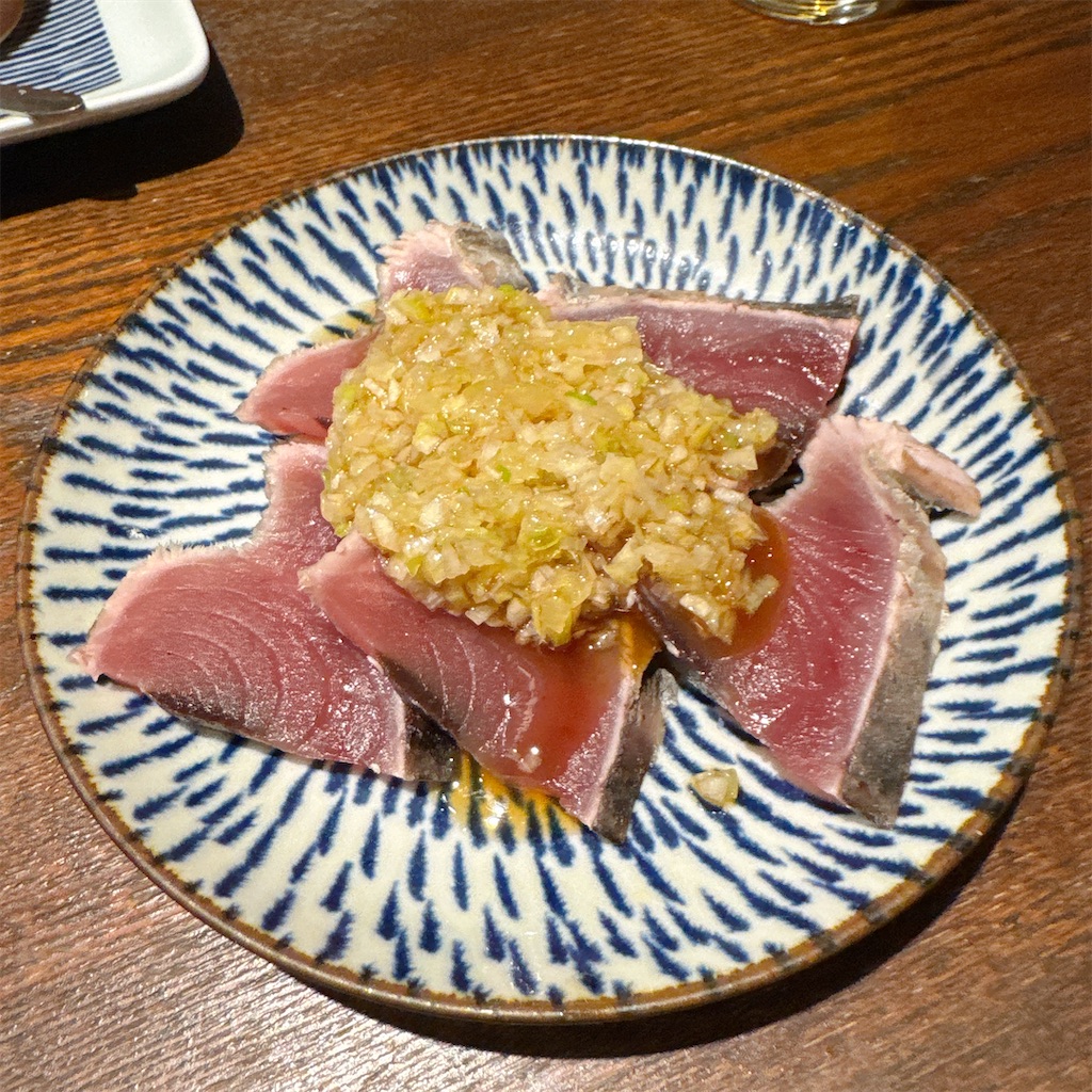 スシスミビ：料理（カツオのたたき）
