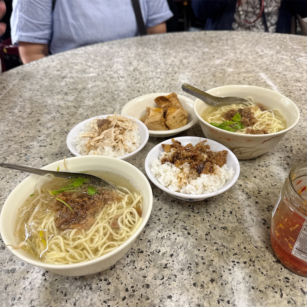 永楽担仔麺：実際の注文