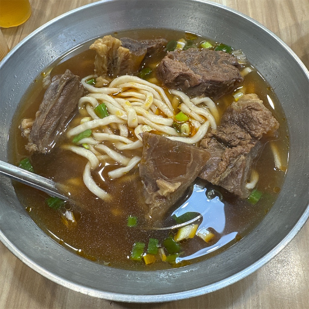 御品川味牛肉麺：牛肉麺