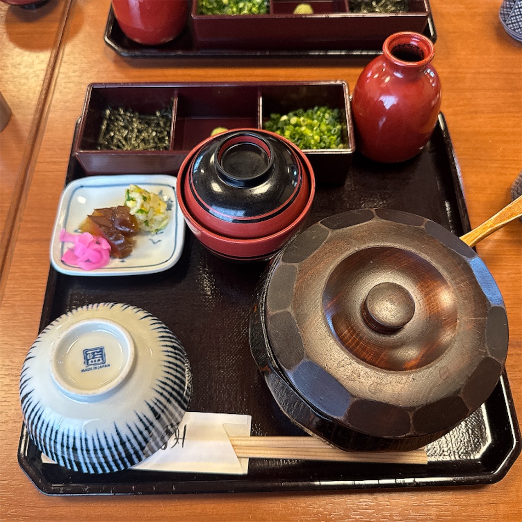 あつた蓬莱軒：ひつまぶしのセット