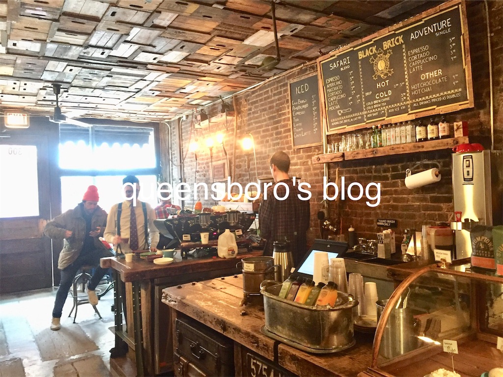 Nyc ブルックリンらしいお洒落カフェ Black Brick リアルなニューヨーク生活 日常の出来事 役立つ情報満載