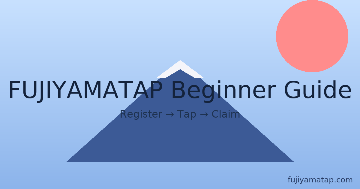 OGP：FUJIYAMATAP Beginner Guide