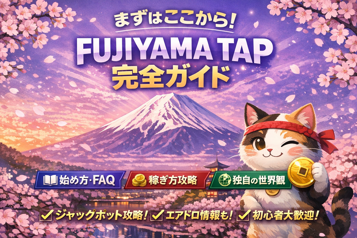 FUJIYAMATAP まとめ まずはここから