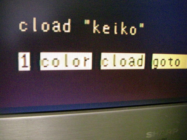 PC6001mk2 関係のカセットテープゲーム近日放出予定？！(買取