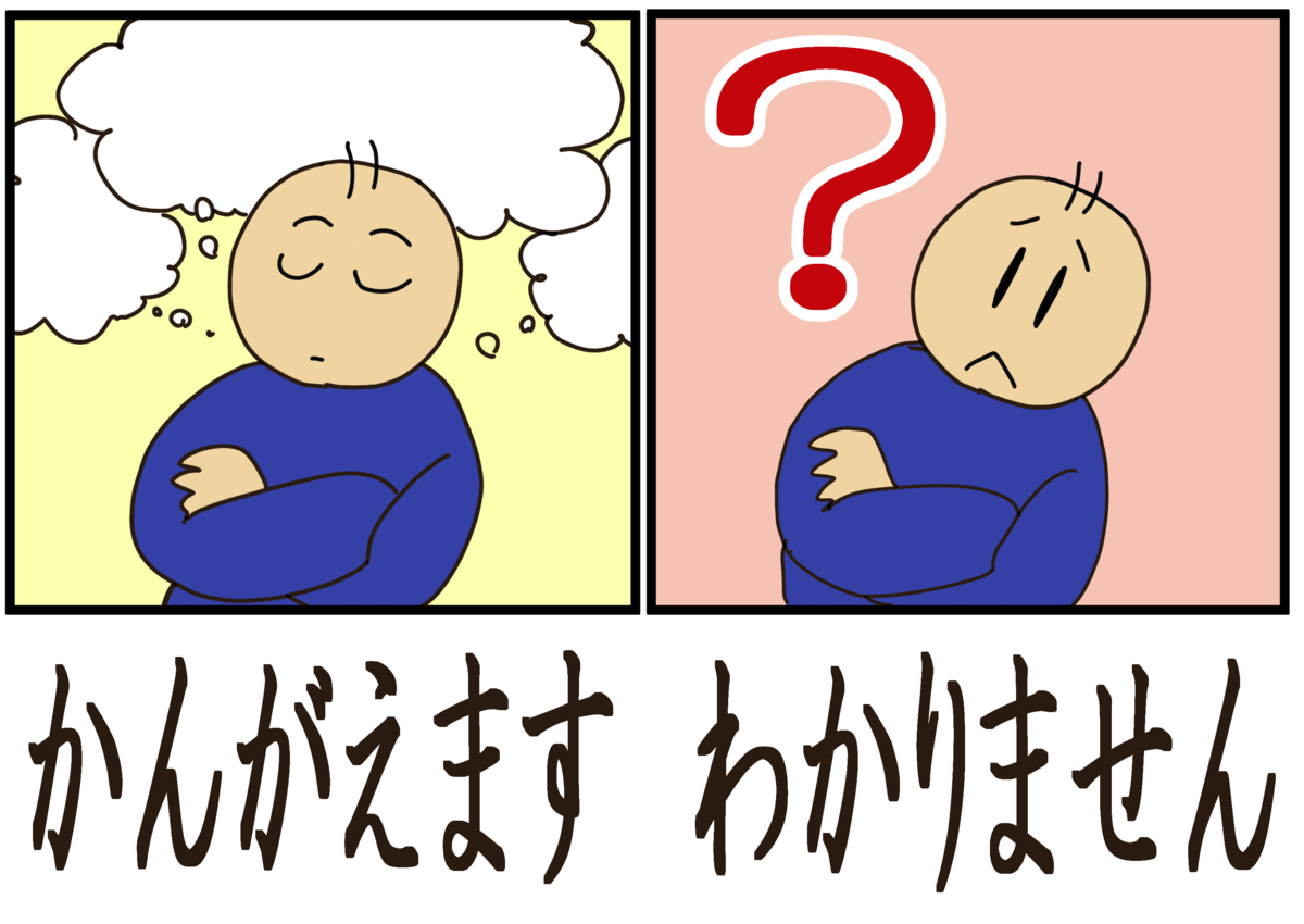 ~ても、わかりません。 ~たら、わかります。 にほんごイラスト ~ても、わかりません。 ~たら、わかります。 にほんごイラスト