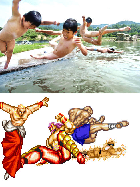 伊崎の竿飛び って???の画像