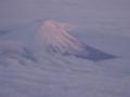 [富士山]雲海の上の富士山