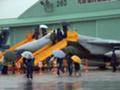 [飛行機]雨の中のコクピット公開@築城基地航空祭2006