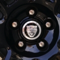 [car]ジャガーのホイールには、にゃんこがいた