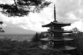 [風景][tour]新倉浅間神社の五重塔と富士山