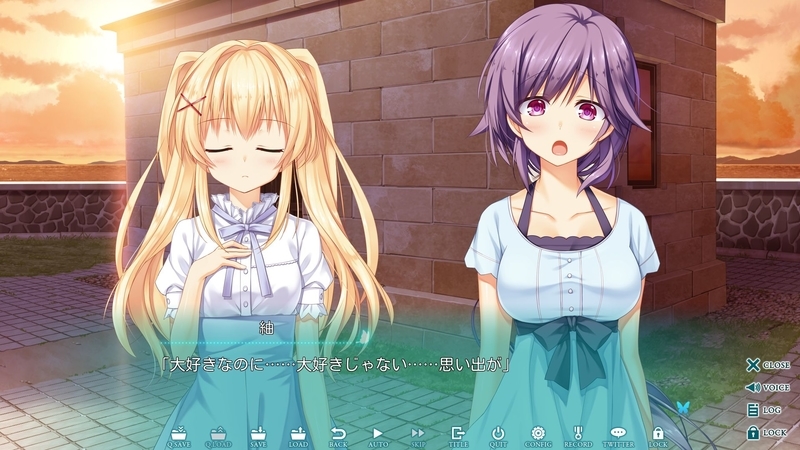 サマポケ　キャンパスアート　水織静久　紬ヴェンダース Summer Pockets RB アクリルオーナメント 紬 ヴェンダース&水織