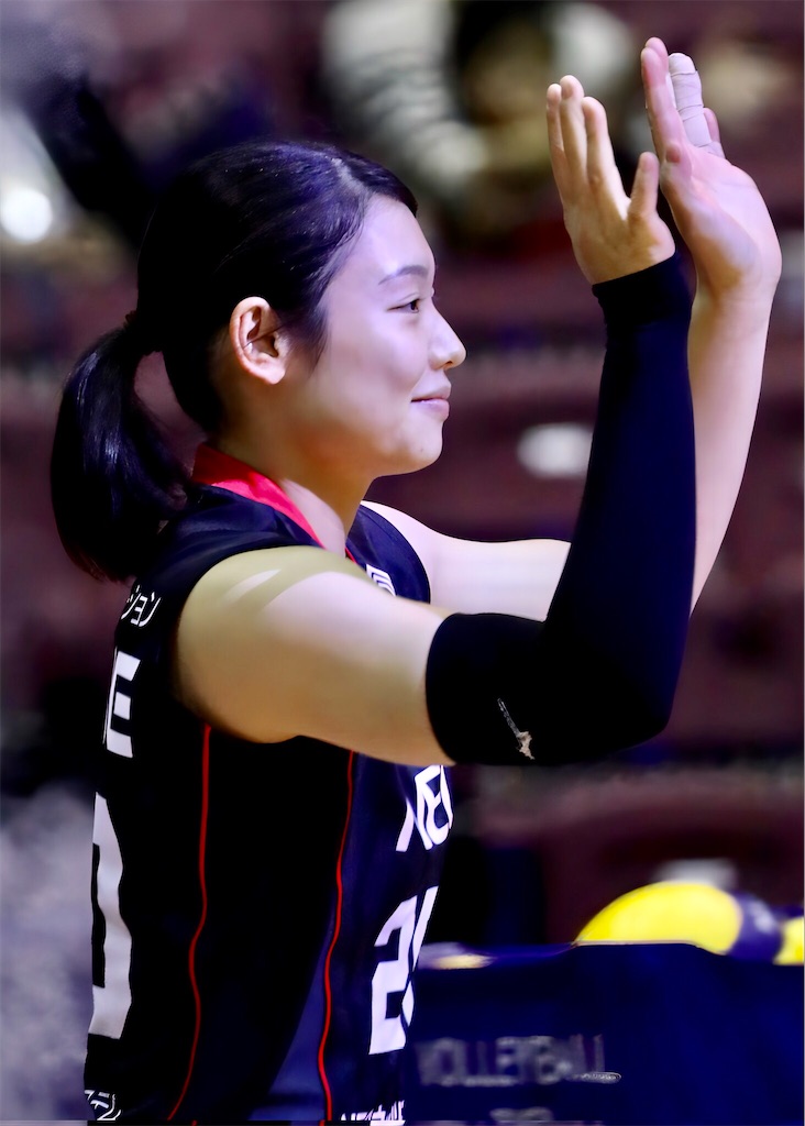 女子バレーボール】NECレッドロケッツ 井上琴絵がかわいい
