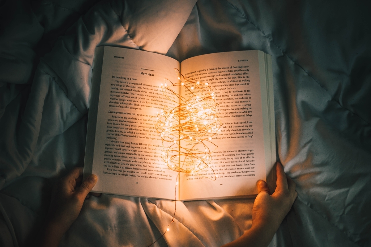book, opening
