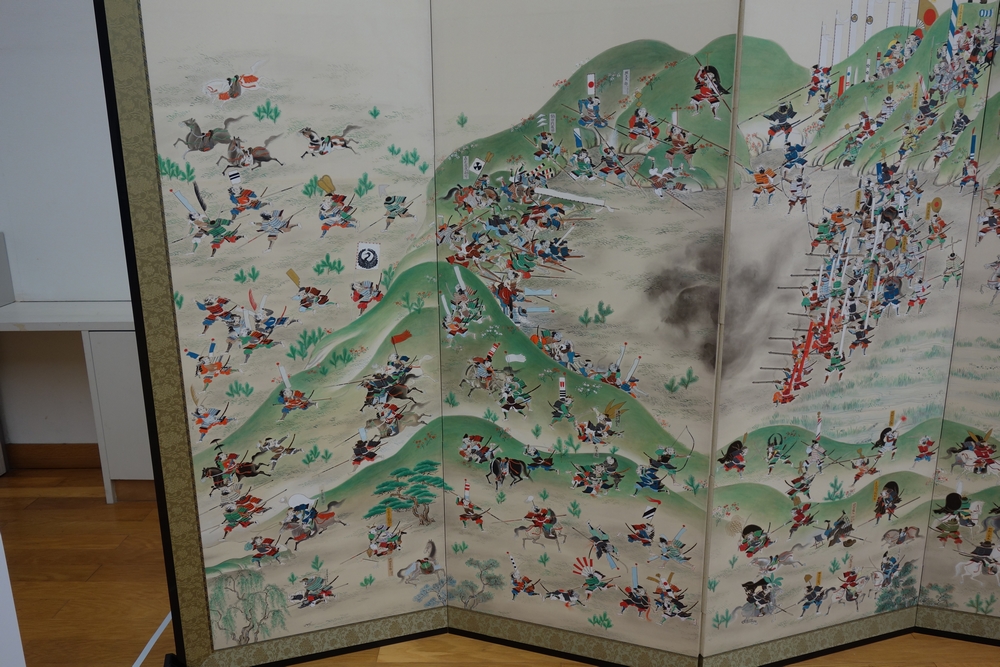 完成、合戦図模写 - セリカ魂