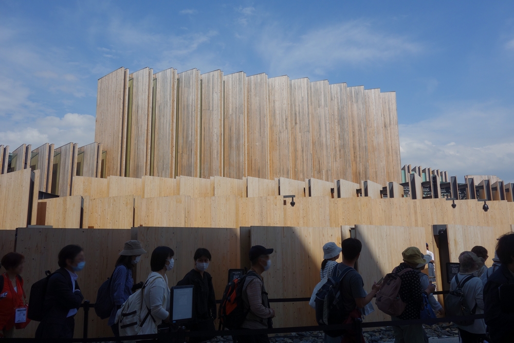 本日仮予約入りました。物置　程度はとても　良いです。 EXPO2025日本館 - セリカ魂