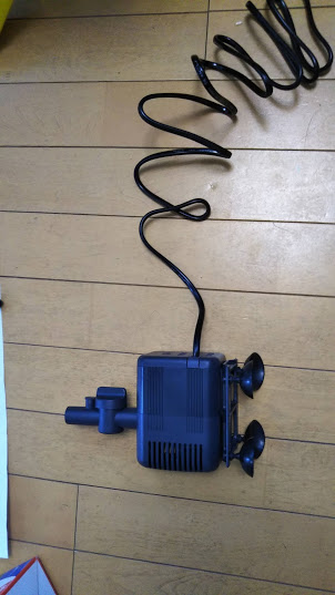 水槽初心者の話 オーバーフロー水槽の立ち上げ 追加で購入した物 ポンプのつなぎ方 らびちょこのちょっと得する子育てブログ