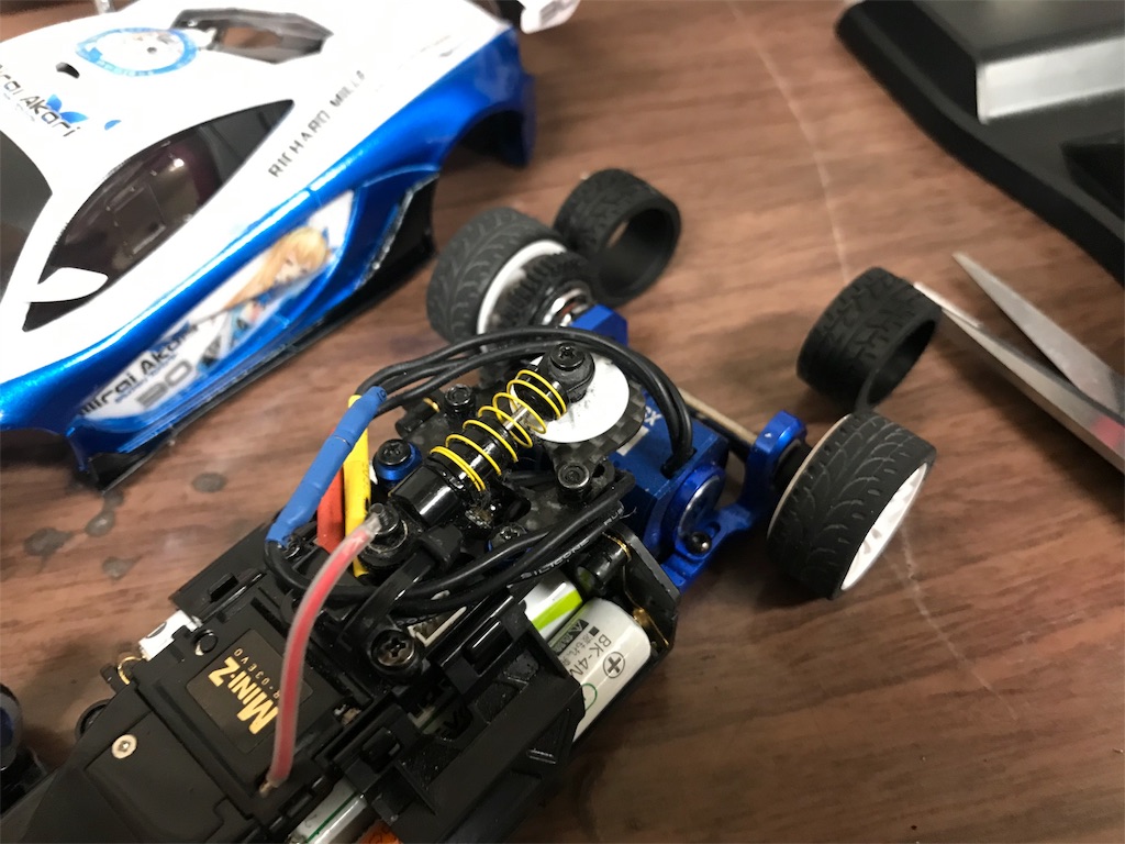 Mini-Z】マクラーレン P1 GTR WB組み立て・走行 - 備忘録④