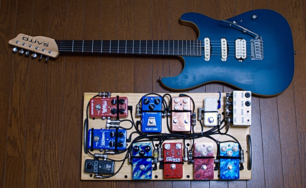 ペダルボードの自作 Rafle Nico Music Work