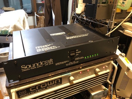Soundcraft Series10の電源をCPS150→CPS450に変更 - らいちゃんの人生