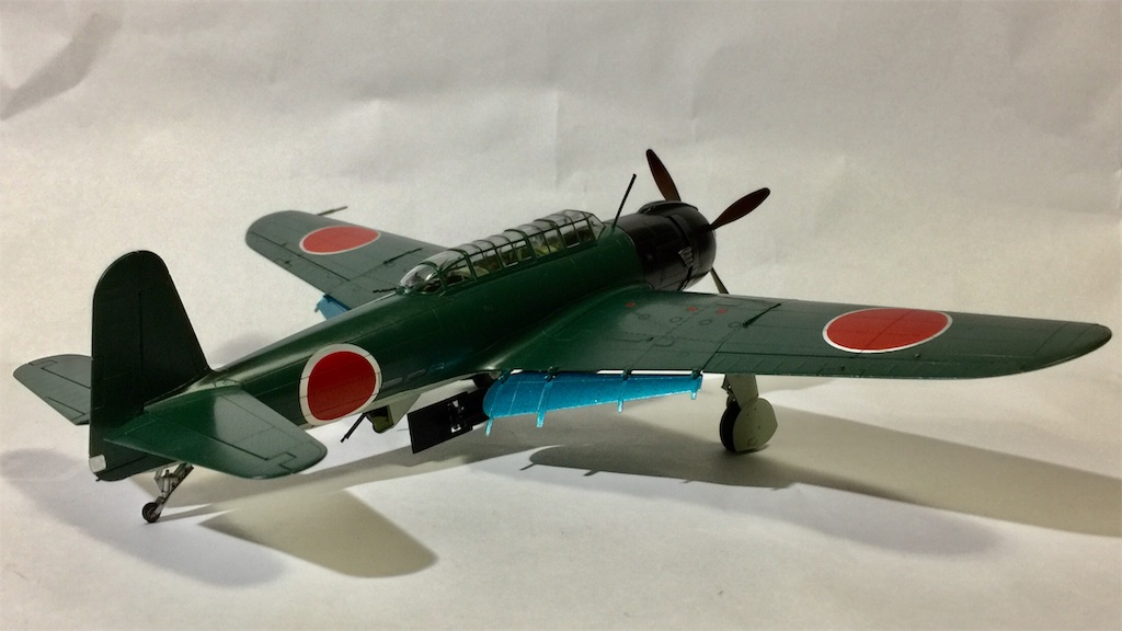 プラモデル：ハセガワ 1/48 中島 B6N2 天山 12型（完成品