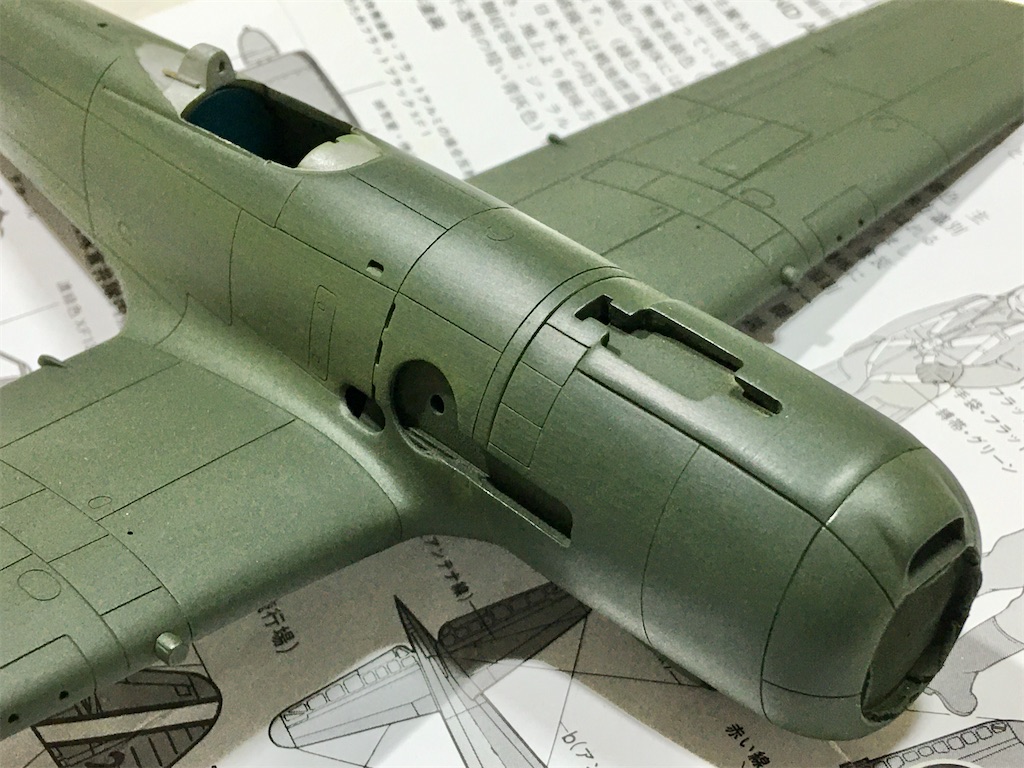 プラモデル：※架空機 タミヤ 1/48「キ-135 “暴風”」(陸軍四式