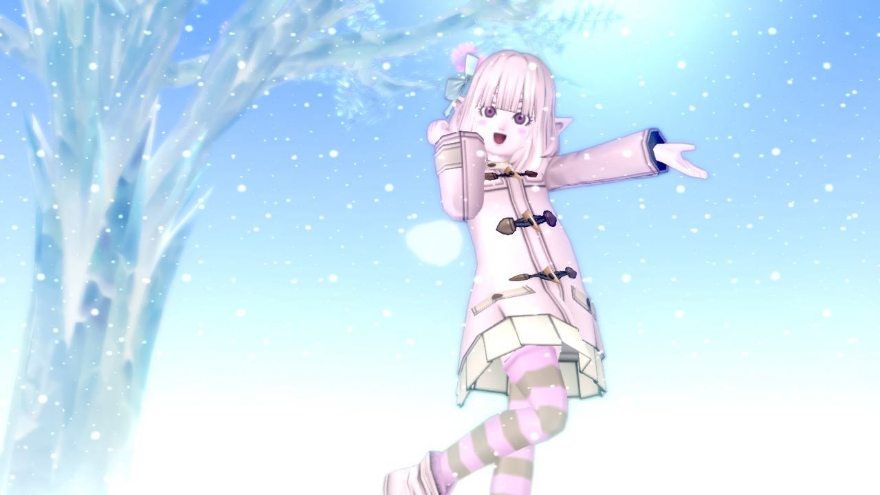 ヴィスタリア姫と クリスマスレンズを使う Rainbow