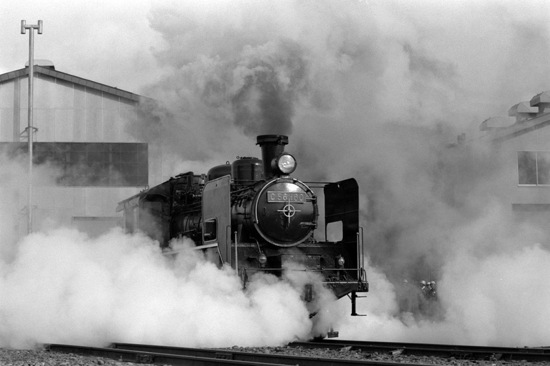 C56 160を苗穂工場で発見！ - ただいま鉄道写真スキャン中