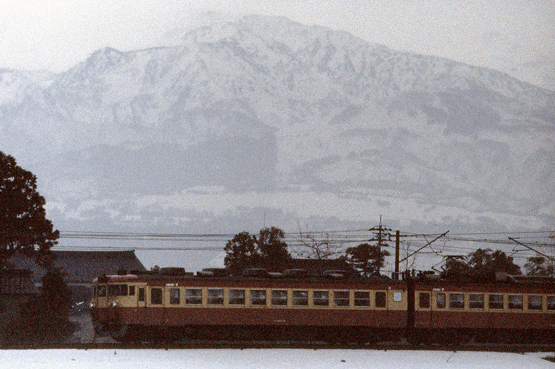 黒部で - ただいま鉄道写真スキャン中