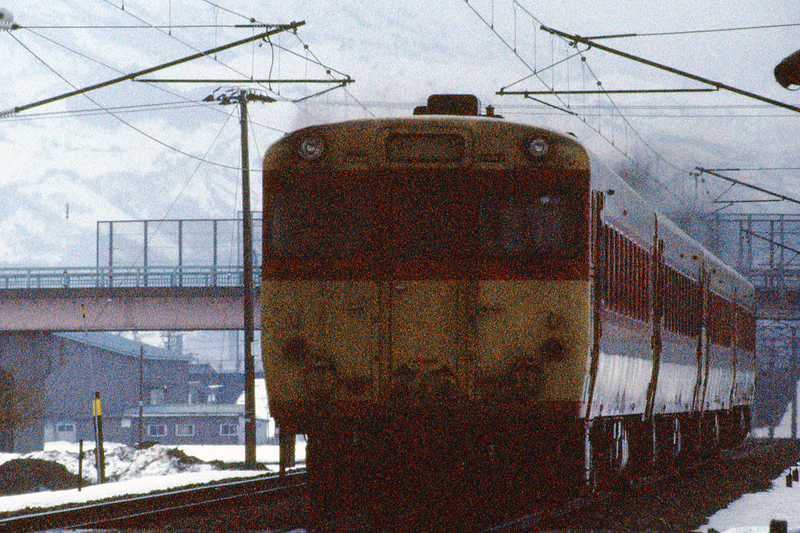 黒部で - ただいま鉄道写真スキャン中