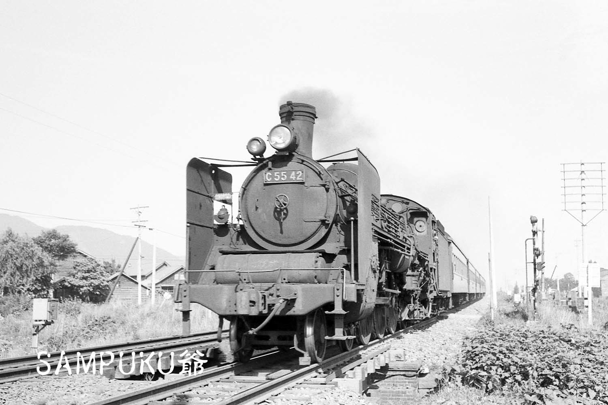 【cw_northさま専用】 鉄道写真 蒸気機関車 モノクロ C58 74とC58 75とC58 77 - ただいま鉄道写真スキャン中