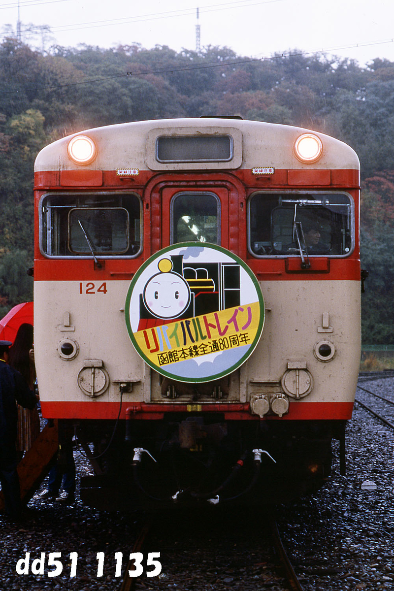 手宮駅 函館本線全通80周年 - ただいま鉄道写真スキャン中