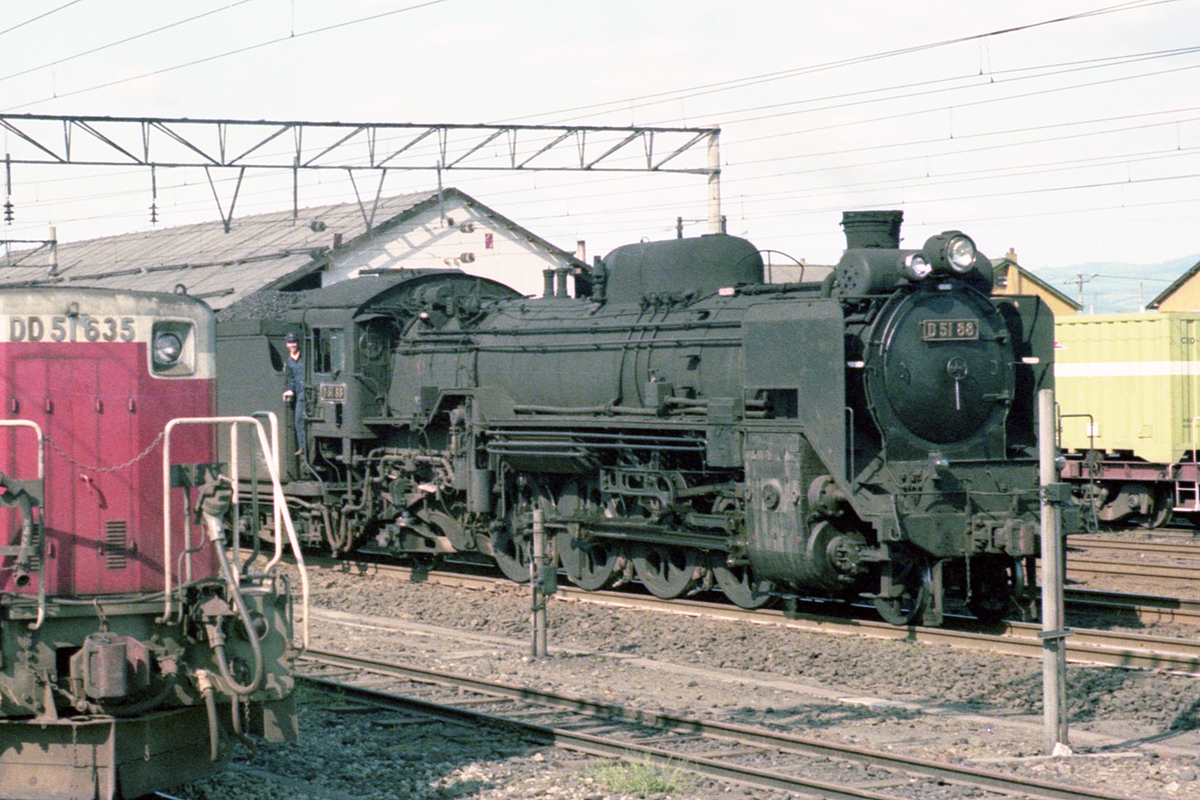 D51 88 - ただいま鉄道写真スキャン中