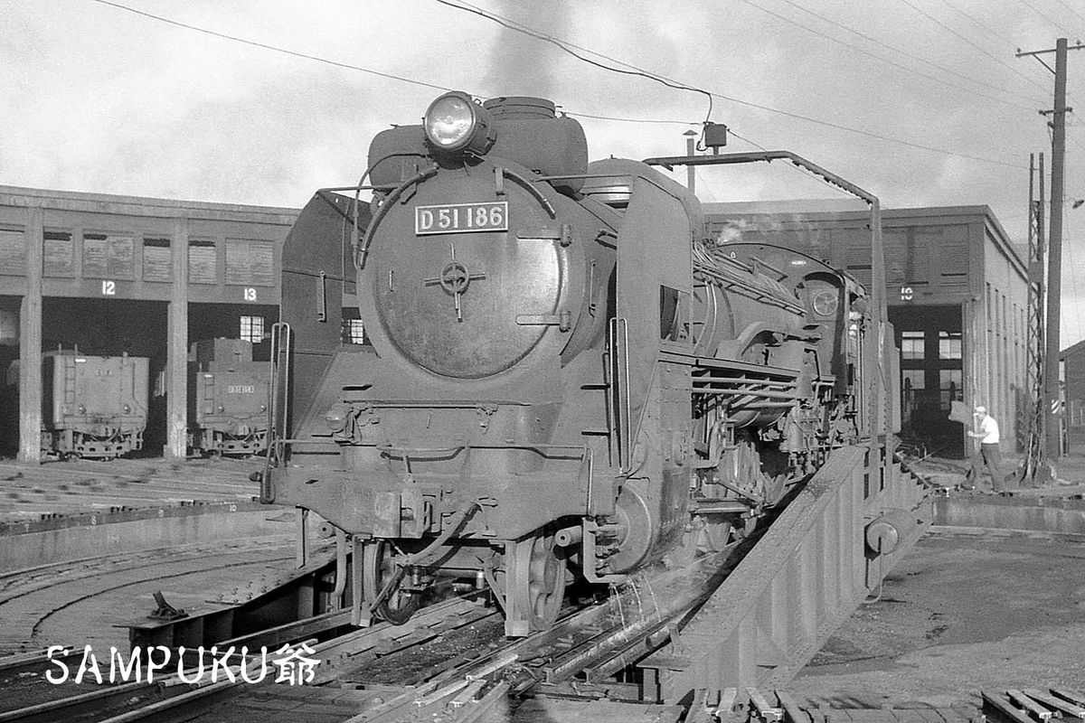 D51 186 - ただいま鉄道写真スキャン中