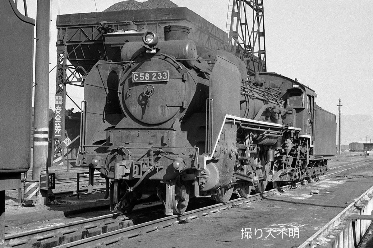 C58 233 - ただいま鉄道写真スキャン中