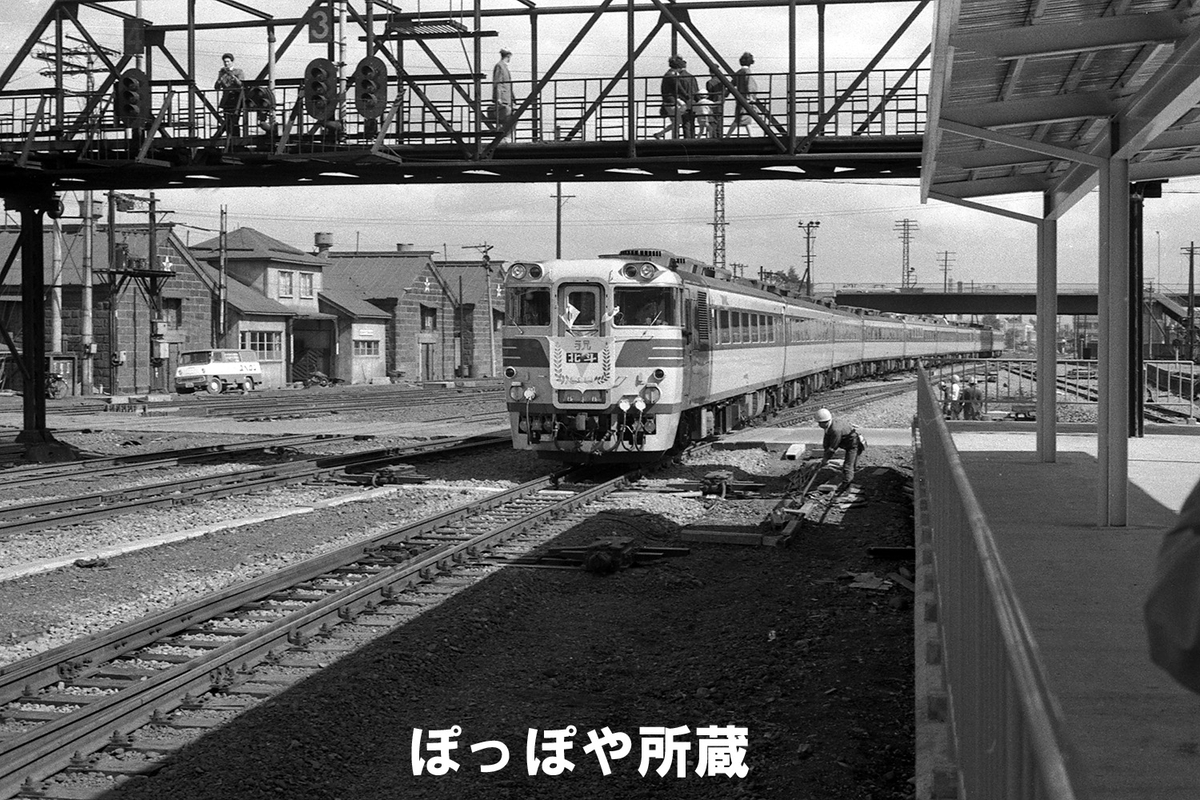特急「北斗」登場 - ただいま鉄道写真スキャン中