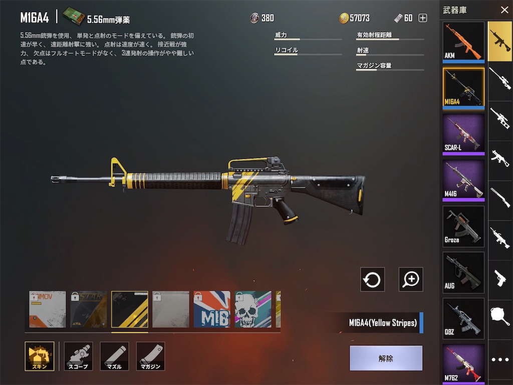 Pubgモバイル1周年を振り返って武器考察アサルトライフル編 最強ランキング Raimuzuのブログ