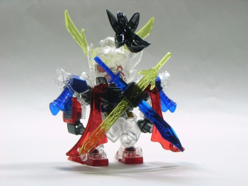 SDガンダム三国伝 真 龍装劉備ガンダム＋白銀流星馬 出陣バージョン